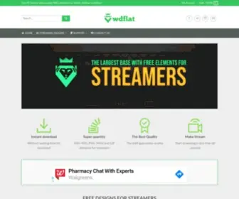 WDflat.com(It’s FREE) Screenshot