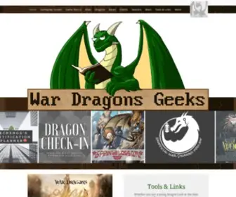 Wdgeeks.info(War Dragons Geeks) Screenshot