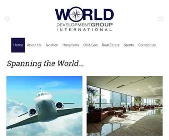 Wdgint.com(World Development Group International) Screenshot