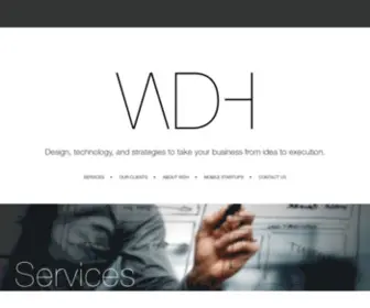 WDH.com(Web Design House) Screenshot