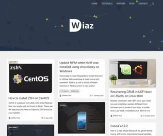 Wdiaz.org(A blog about technology and tutorials. It is a personal blog) Screenshot