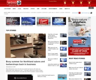 Wdio.com(WDIO News) Screenshot