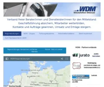 WDM-Net.de(Geschäftsleitung) Screenshot