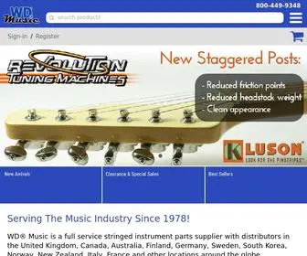 Wdmusic.com Screenshot