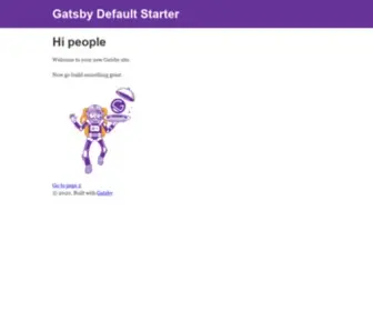 Wdonline.com(Gatsby Default Starter) Screenshot
