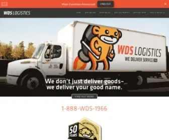 WDslogistics.com(WDS Logistics) Screenshot