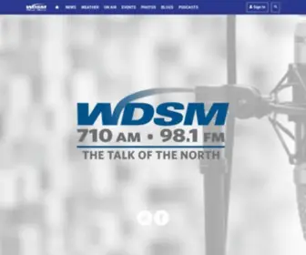 WDSM710.com(710 WDSM The Northlands News/Talk) Screenshot