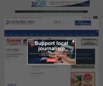 Wdtimes.com(Serving the Watertown) Screenshot