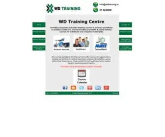 WDtraining.ie(WD Training Centre) Screenshot