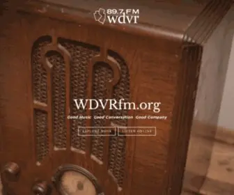 WDVRFM.org(WDVR (89.7 FM)) Screenshot