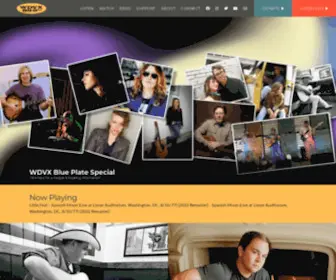 WDVX.com(East Tennessee's Own WDVX) Screenshot