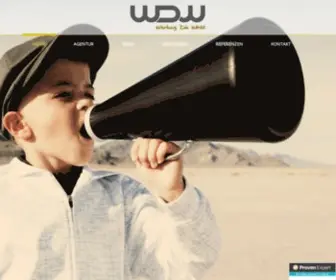 WDW.at(Werbeagentur & Internetagentur WDW in Salzburg) Screenshot
