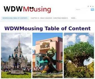 WDwmousing.com(Magic Kingdom) Screenshot