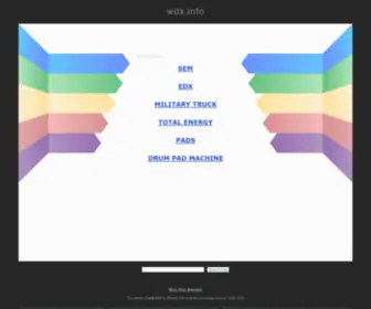 WDX.info(WDX info) Screenshot