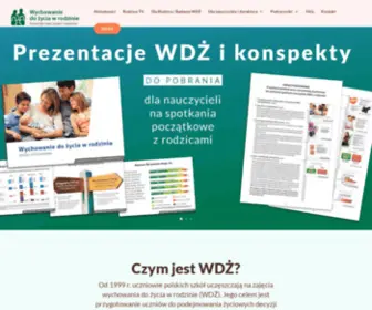 WDZ.edu.pl(Wychowanie do) Screenshot