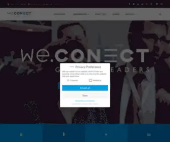 WE-Conect.com(We.CONECT Global Leaders) Screenshot
