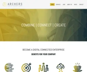 WE-Archers.com(Become a digital connected enterprise by meeting today’s…) Screenshot