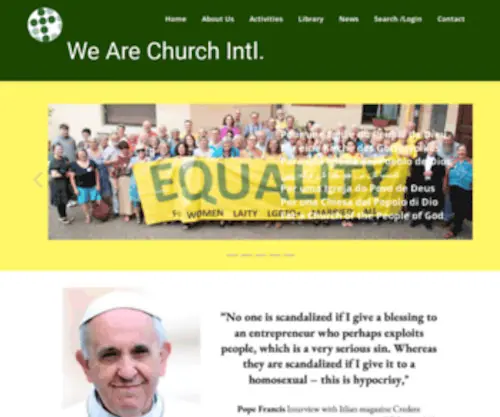 WE-Are-Church.org(WE Are Church) Screenshot