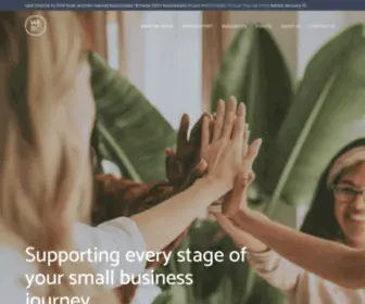 WE-BC.ca(Supporting Women Entrepreneurs) Screenshot