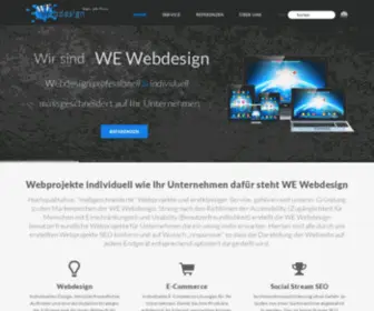 WE-Blogs.de(Webdesign SEO und Socialmedia Marketing aus Euskirchen) Screenshot