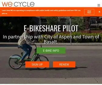 WE-CYcle.org(WE CYcle) Screenshot