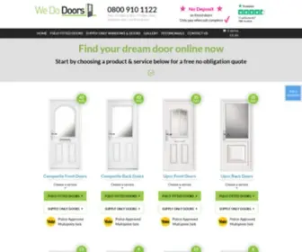 WE-DO-Doors.co.uk(We Do Doors) Screenshot