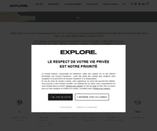 WE-Explore.org(Fonds de dotation Explore) Screenshot