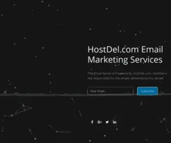 WE-Internet-Marketers.com(HostDel.com Email Marketing Services) Screenshot