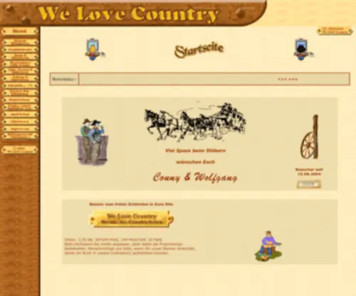 WE-Love-Country.de(We Love Country) Screenshot