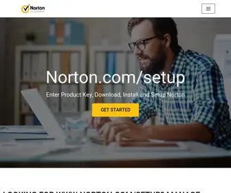 WE-Norton.com(Enter product key) Screenshot