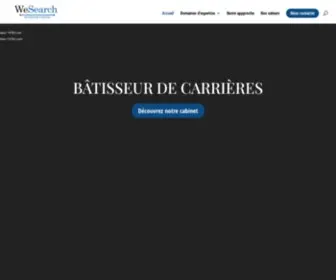 WE-Search.fr(Battiseur de carrieres) Screenshot