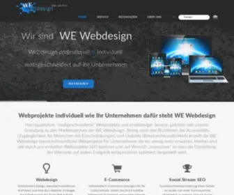 WE-Webdesign.com(Responsive) Screenshot