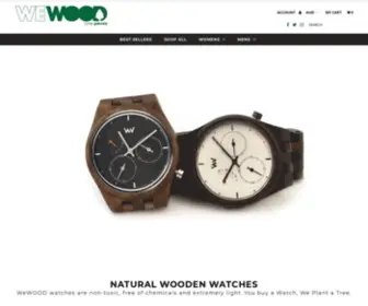 WE-Wood.com.au(WeWood Watches) Screenshot