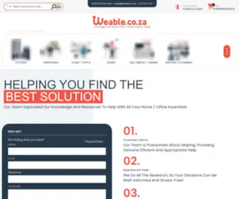 Weable.co.za(Get Tech) Screenshot