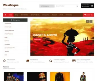 Weafrique.com(Famous People of African Descent) Screenshot