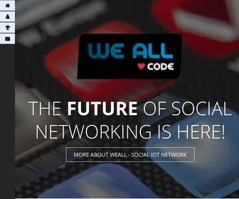 Weall.com(Social Networking Patterns) Screenshot