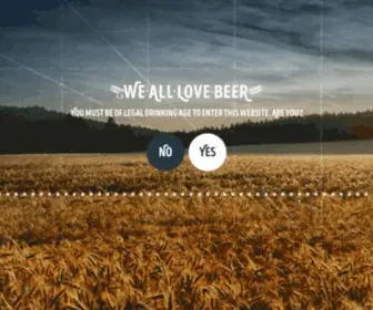 Wealllovebeer.com(We all love beer) Screenshot