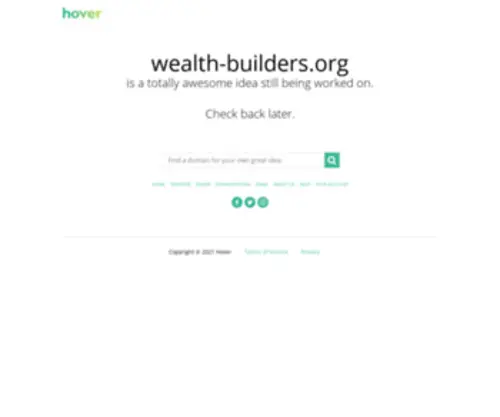 Wealth-Builders.org(The Investment Company) Screenshot