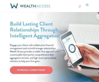 Wealthaccess.com(Engage your clients with collaborative financial management tools. Wealth Access) Screenshot