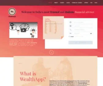 Wealthapp.com(Top Mutual Funds) Screenshot