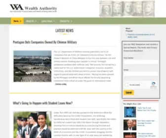 Wealthauthority.com(The Wealth Authority) Screenshot