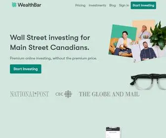 Wealthbar.com(Financial) Screenshot