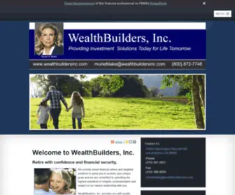 Wealthbuildersinc.com(Wealthbuildersinc) Screenshot