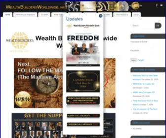 Wealthbuildersworldwide.info(Wealthbuildersworldwide info) Screenshot