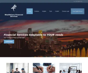 Wealthcare-Financial.com(WealthCare Financial Services) Screenshot