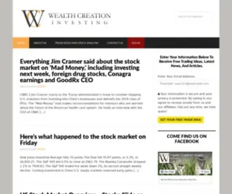 Wealthcreationinvesting.com(Wealth Creation Investing) Screenshot