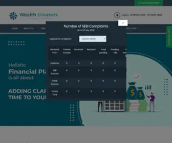 Wealthcreators.co.in(Wealth Creators) Screenshot
