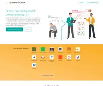 Wealthdesk.in(WealthDesk) Screenshot