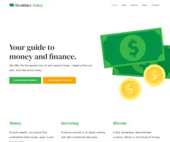 Wealthiertoday.com(Wealthier Today) Screenshot