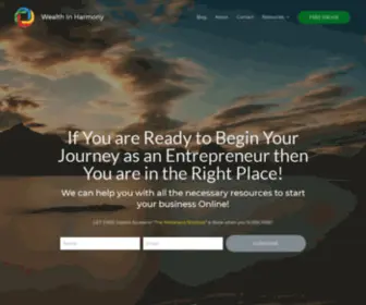 Wealthinharmony.com(Wealth In Harmony) Screenshot